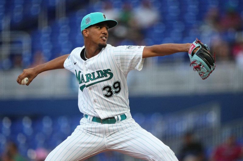 Los Marlins se maravillan con Eury Pérez