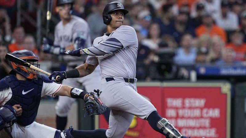 Soto batea de 4-3 en otro triunfo de Yankees sobre Houston