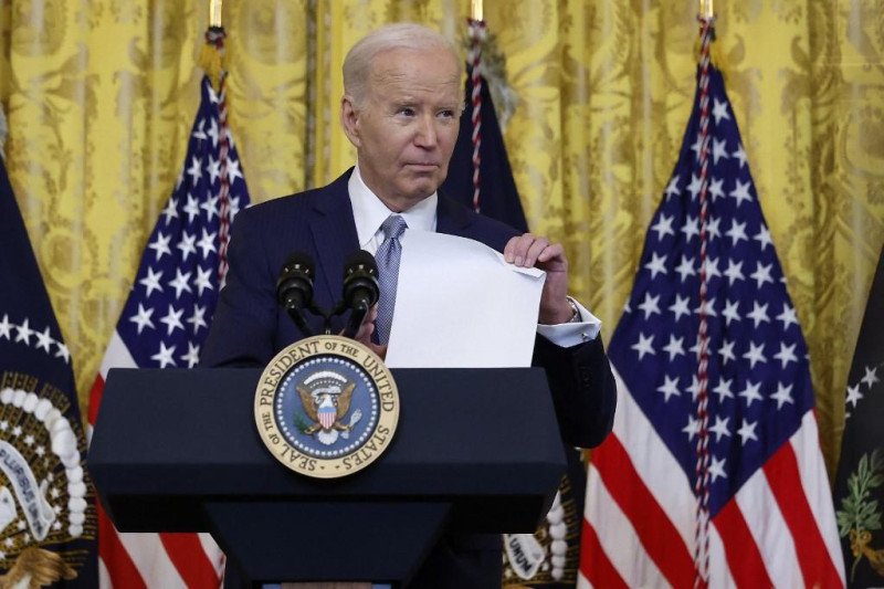 «ilegal» es la palabra usada por Biden durante el discurso del estado de la Unión