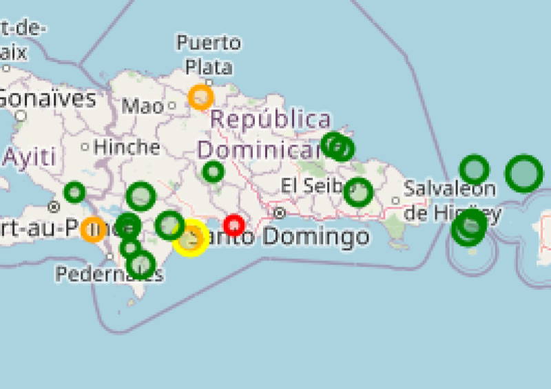 Sismo en El Cercado, en San Juan