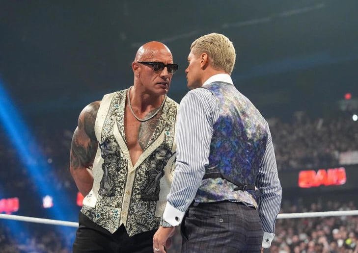 The Rock se despidió de WWE, pero dejó abierta la puerta para enfrentar a Cody Rhodes por el título universal