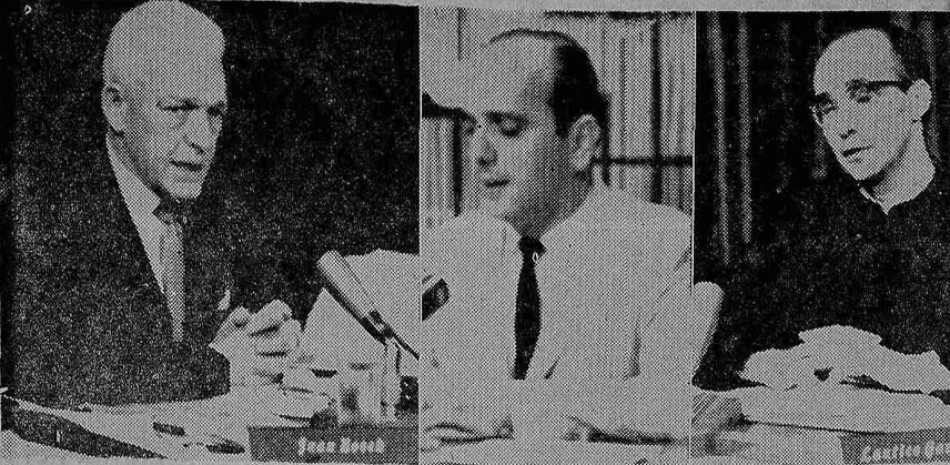 Juan Bosch y el padre Lautico García debatieron a días de las elecciones de 1962