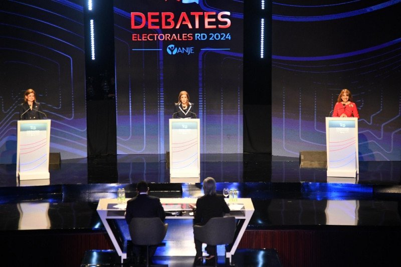 Las Propuestas entre Raquel Peña, Zoraima Cuello e Ingrid Mendoza en el Debate de ANJE