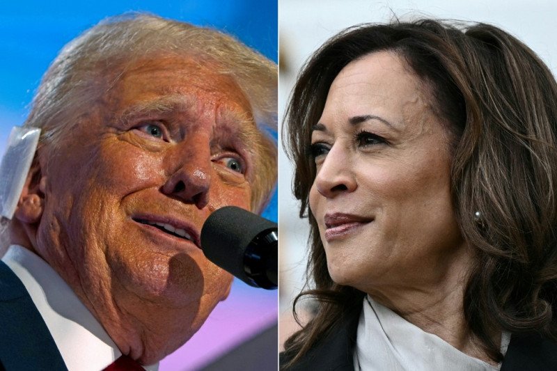 Kamala Harris supera a Donald Trump en nueva encuesta tras retirada de Biden