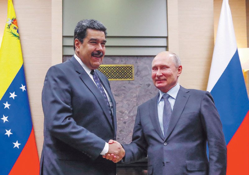 Maduro recibe las felicitaciones de Vladimir Putin por su victoria en Venezuela y le dice que es «bienvenido» en Rusia