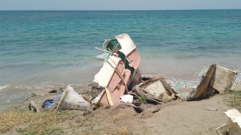 El Barco Africano que llegó a Santo Domingo Osamentado, salió en enero con 77 ocupantes