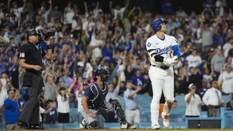 Ohtani logra el 40-40 más rápido