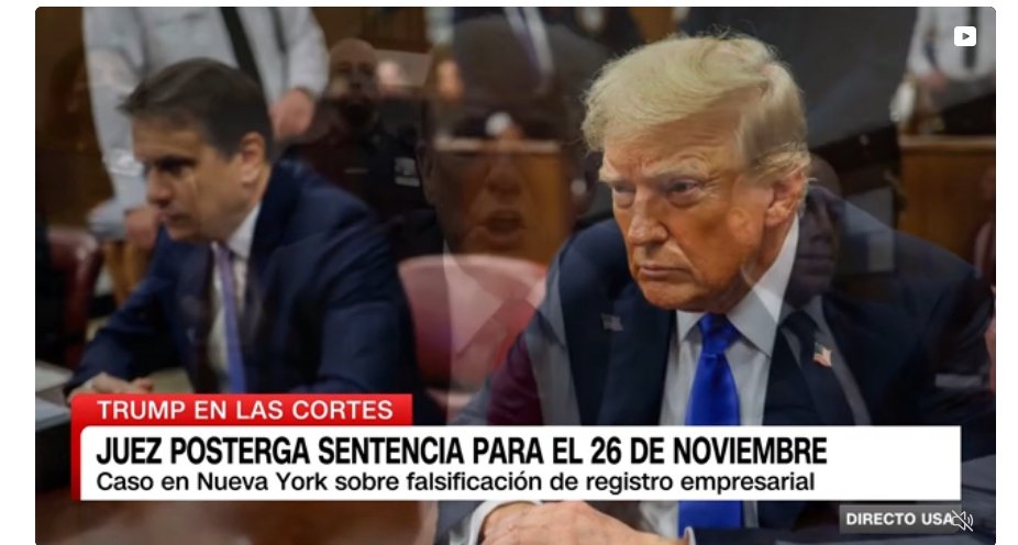 Donald Trump consigue retrasar su sentencia para después de las presidenciales