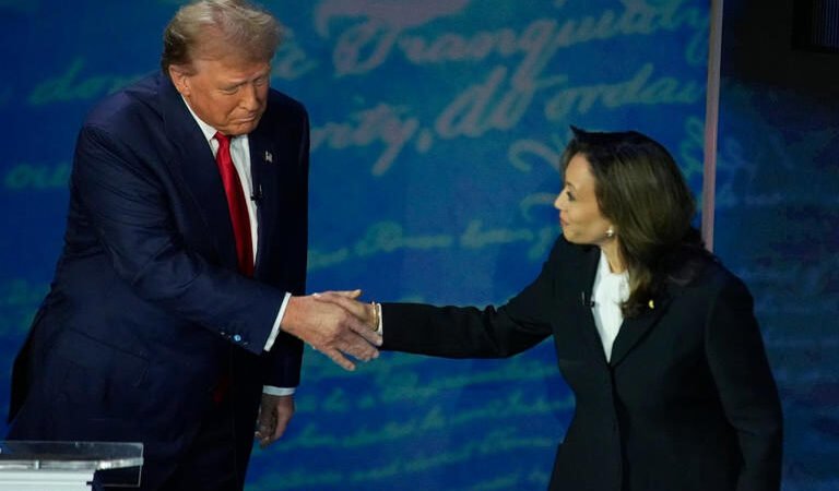 Kamala Harris muestra firmeza en debate con Donald Trump