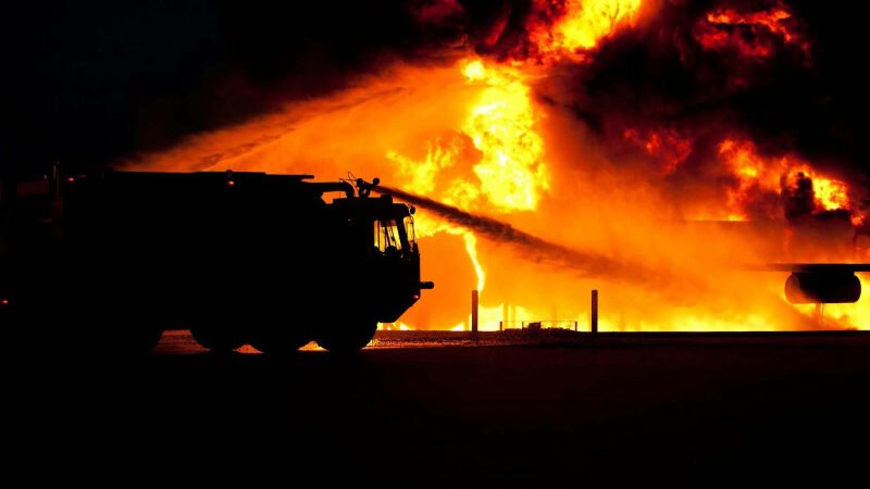 Incendio en Córdoba, Argentina