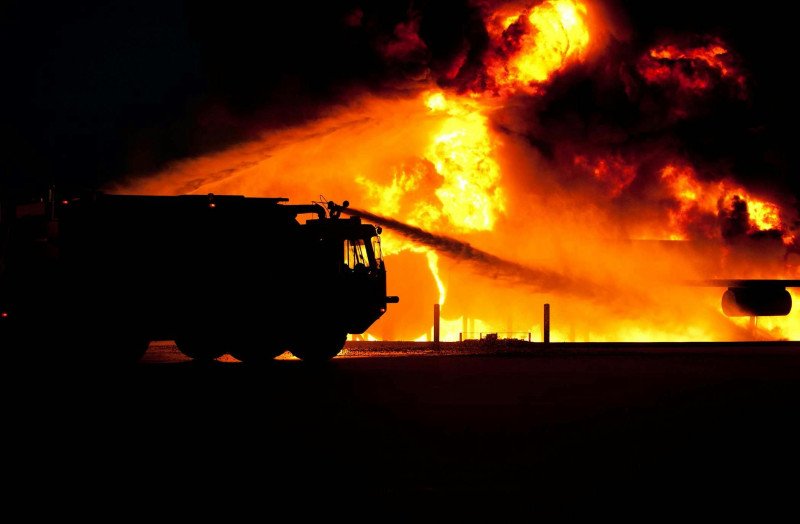 Incendio en Córdoba, Argentina