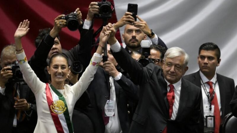 Claudia Sheinbaum asume como primera presidenta de Méxicana