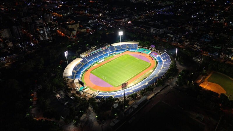 Primera etapa de remodelación del Estadio Olímpico Félix Sánchez