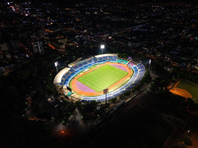 Primera etapa de remodelación del Estadio Olímpico Félix Sánchez