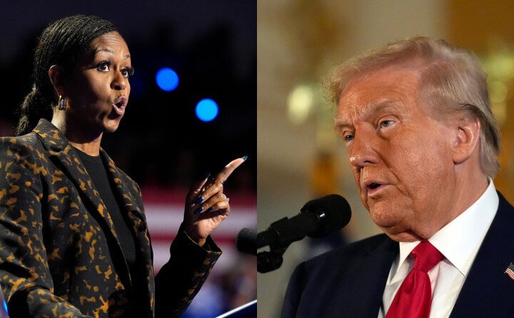 Donald Trump responde a Michelle Obama tras críticas a su estado mental