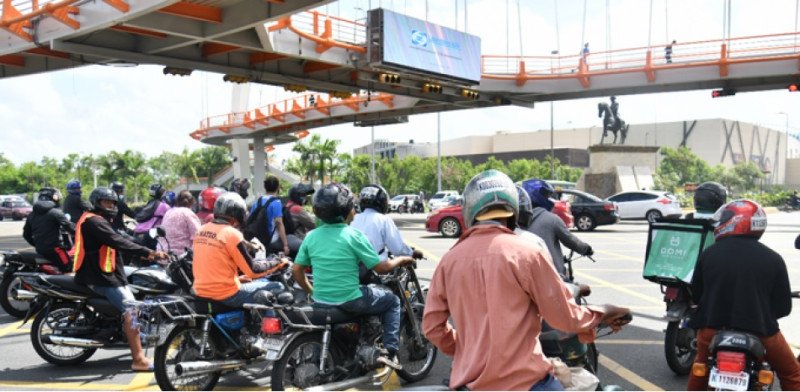 Las motocicletas, pagarán RD$1,200 por placa