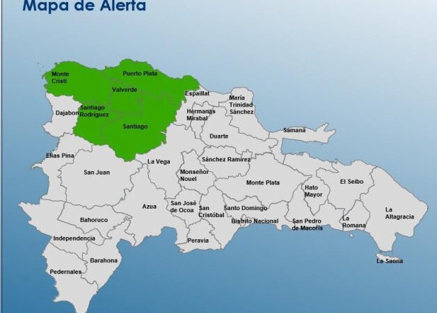 Alerta para cinco provincias por tormenta tropical Oscar