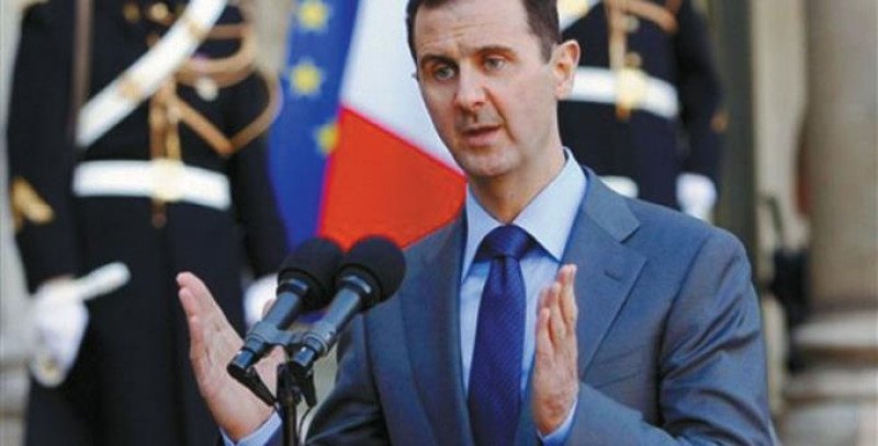 Bachar al Asad, todavía está en Siria pero cada vez más cercado por la ofensiva insurgente