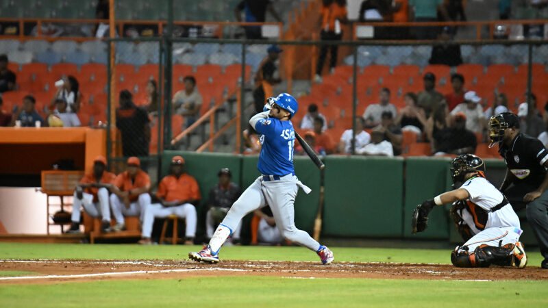 Tigres del Licey ganan 2-1 a los Toros y se enfrenta este domingo a las Estrellas en lucha por primer lugar