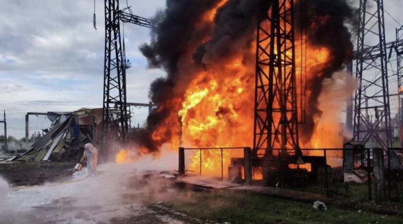 Ataque masivo contra la red energética ucraniana en Navidad