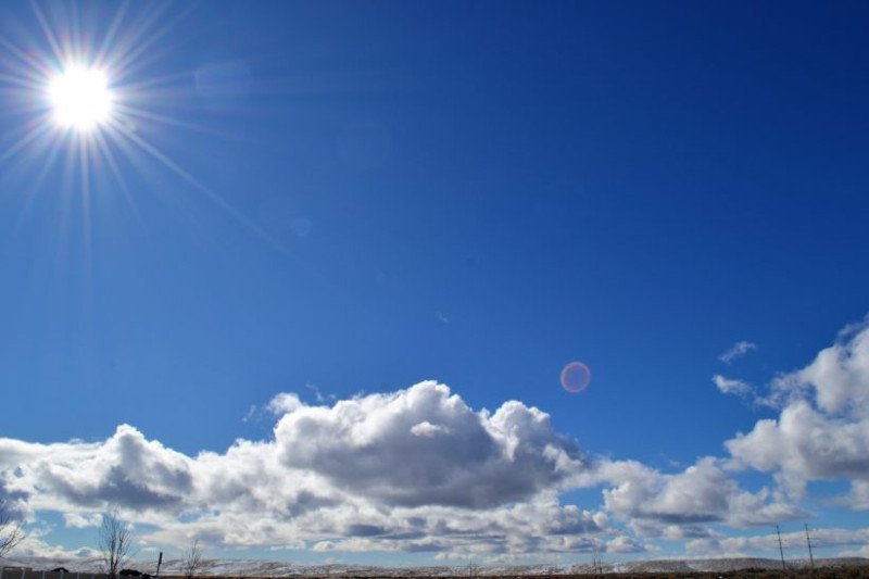 Cielo despejado y soleado hoy en el territorio nacional