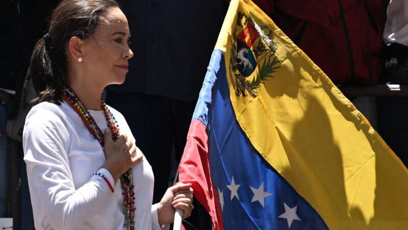 María Corina Machado es liberada, opositora venezolana