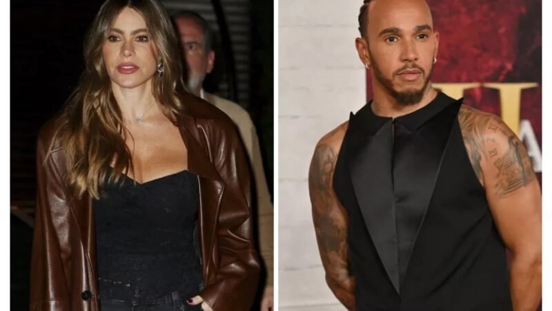 Romance entre Sofía Vergara y Lewis Hamilton