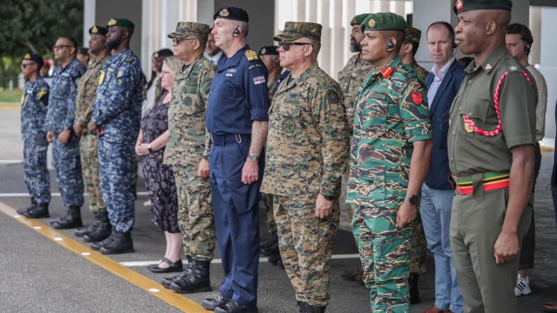 Reunión de Jefes de Defensa de Reino Unido y el Caribe en RD