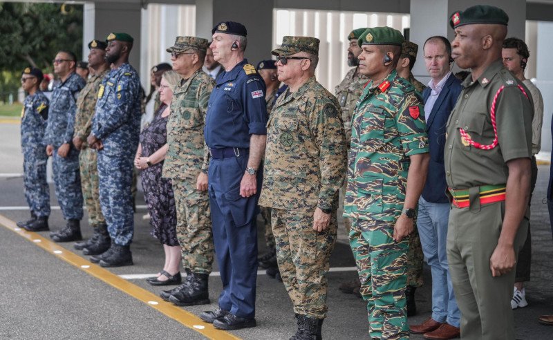 Reunión de Jefes de Defensa de Reino Unido y el Caribe en RD