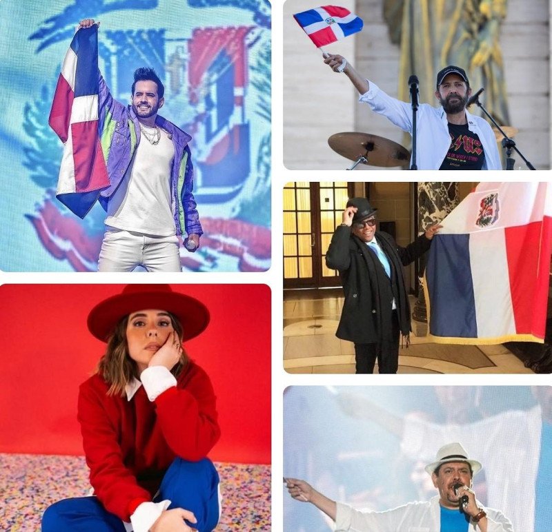 A R.D. artistas que le cantan numerosas canciones