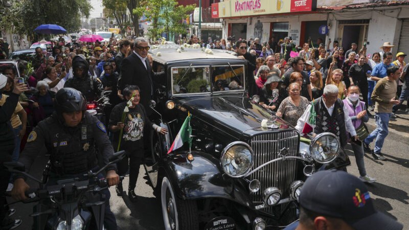 Despiden a la el barrio que la vio ascender a la fama