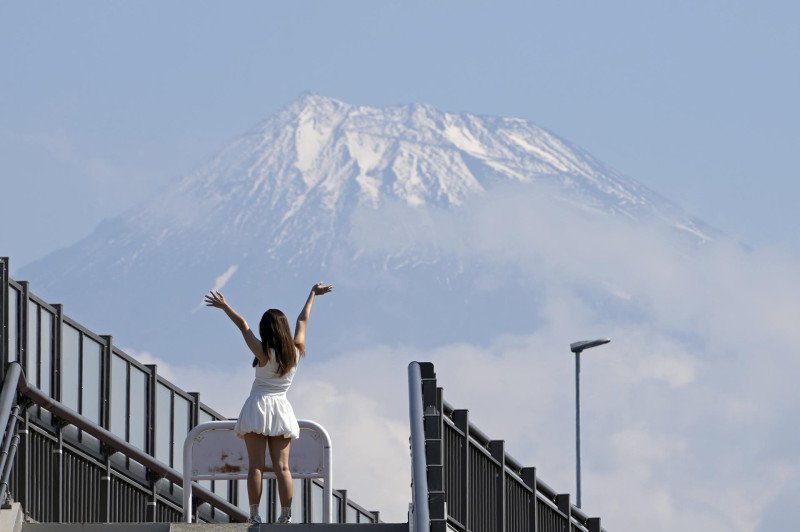 Alertan una posible erupción del Monte Fuji