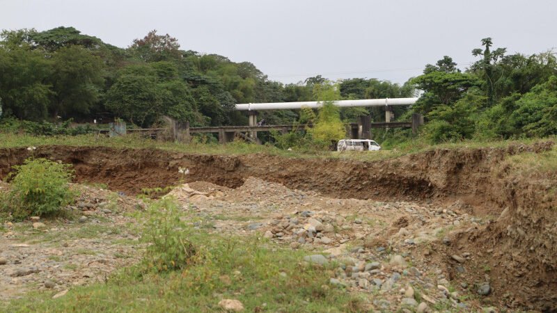 Río Manoguayabo: Un balneario en riesgo de cierre por extracción de agregados y atracos