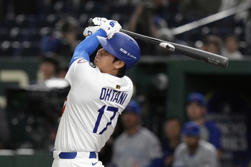 Home run de Shohei Ohtani en el Tokyo Dome