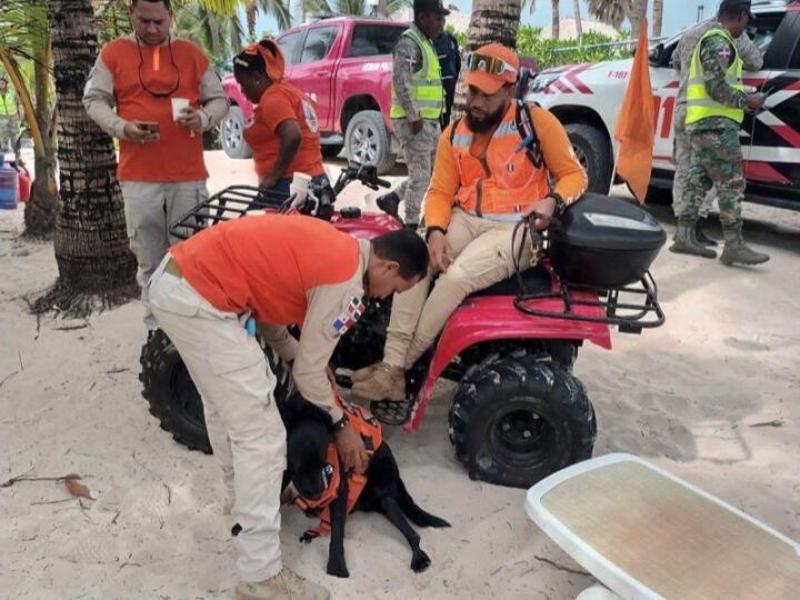 Unidades caninas y four wheels en la búsqueda de Sudiksha Konanki