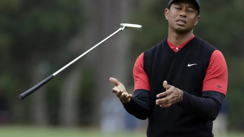 Tiger Woods se rompió el tendón de Aquiles y probablemente se perderá el Masters