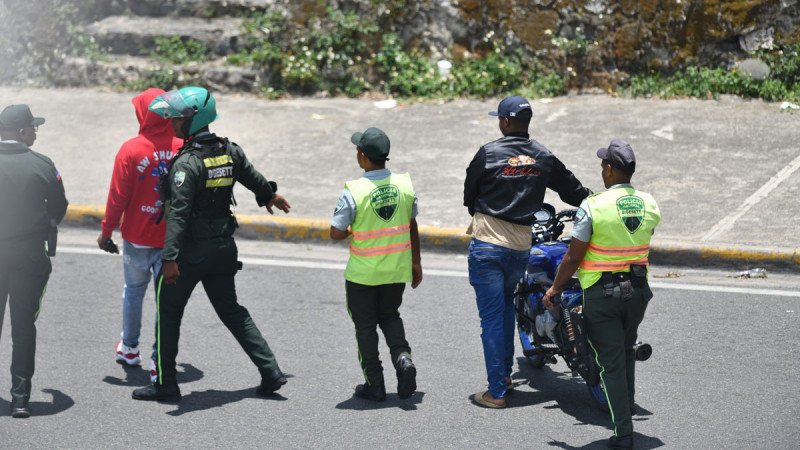 80% de motoristas  no llevan casco protector