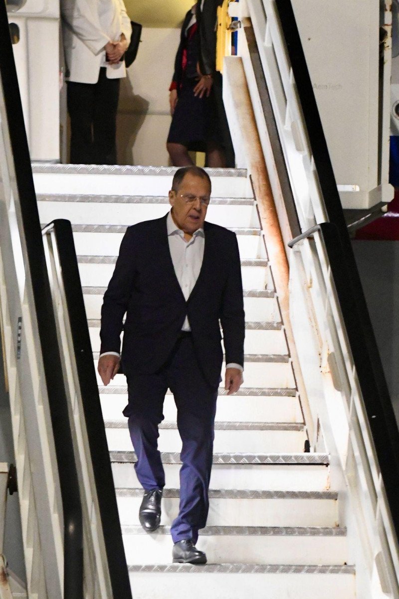 Canciller ruso, llegó a RD
