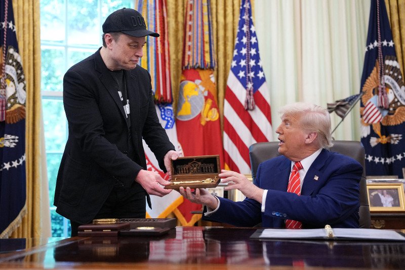 Donald Trump y Elon Musk terminan entre si