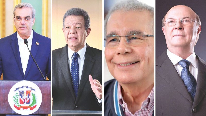 Reunión entre expresidentes, Leonel Fernández, Danilo Medina e Hipólito Mejía