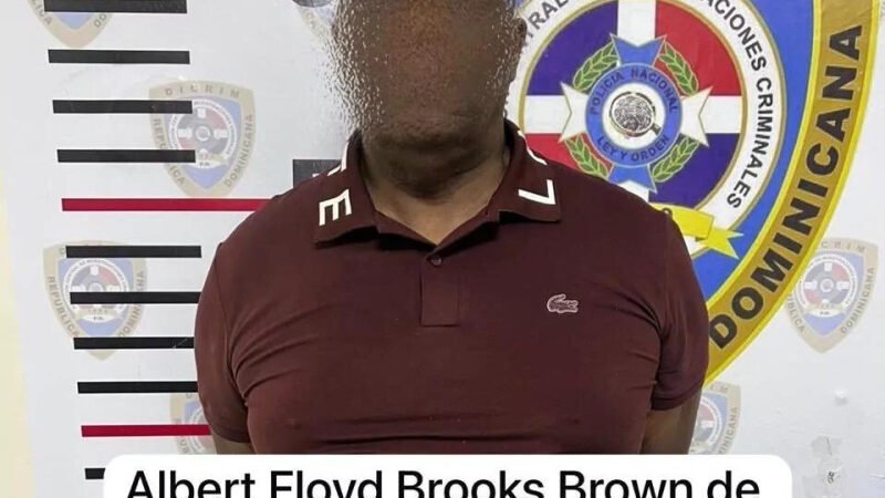 Albert Floyd Brooks Brown, hondureño acusado de robar en bancos de RD