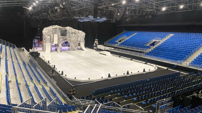 Arena acogerá 12 mil personas