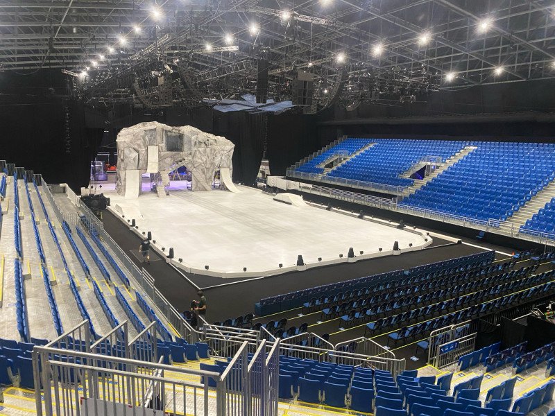 Arena acogerá 12 mil personas