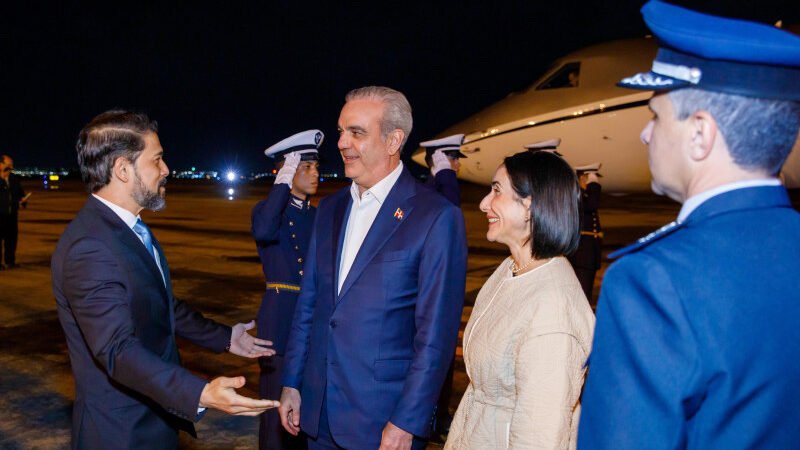 Luis Abinader en Brasil para reunirse con Lula y participar en cumbre