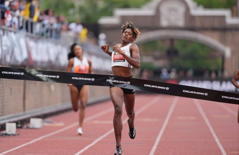 Paulino triunfa en los 200 metros del Grand Slam Track