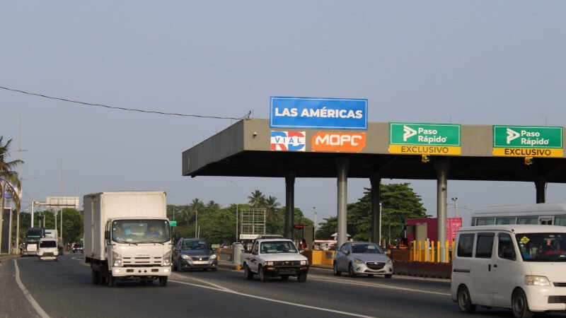 Punto crítico en el peaje Las Américas