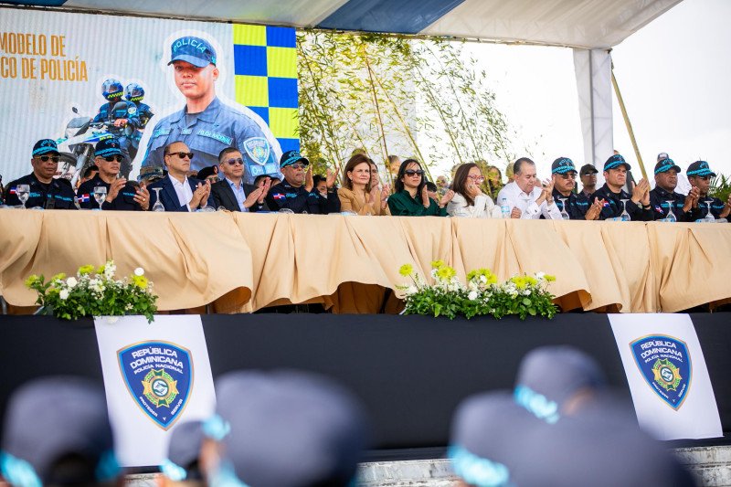 El nuevo servicio policial en Santiago