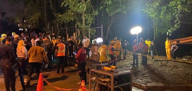 Avanza Operativo de Rescate de niña de 5 años arrastrada por cañada