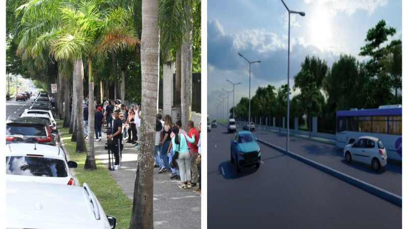 Contemplan crear carriles adicionales en el espacio de la verja del Jardín Botánico