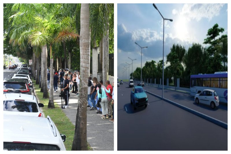 Contemplan crear carriles adicionales en el espacio de la verja del Jardín Botánico